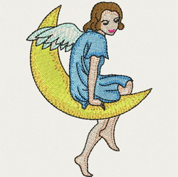 Angel Girl 02 machine embroidery designs