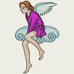 Angel Girl 06 machine embroidery designs