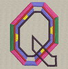 Colorful Alphabet-Q