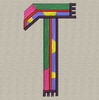 Colorful Alphabet-T