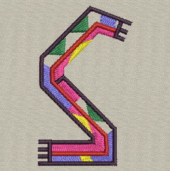 Colorful Alphabet-S