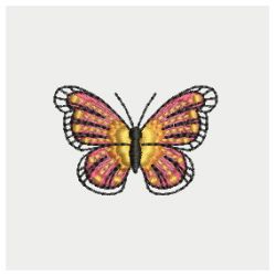 Artistic Butterflies 05 machine embroidery designs