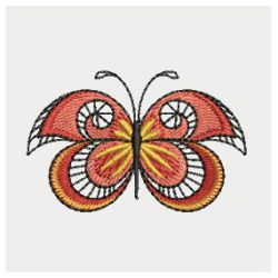 Artistic Butterflies 07 machine embroidery designs