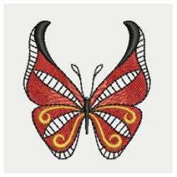 Artistic Butterflies 08 machine embroidery designs