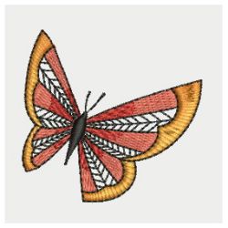 Artistic Butterflies 09 machine embroidery designs