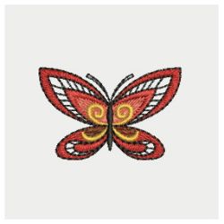 Artistic Butterflies 14 machine embroidery designs