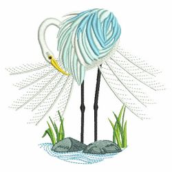 Great Egrets 10(Lg) machine embroidery designs