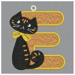 FSL Cat Alphabet 05 machine embroidery designs