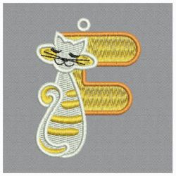 FSL Cat Alphabet 06 machine embroidery designs