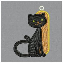 FSL Cat Alphabet 09 machine embroidery designs