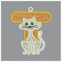 FSL Cat Alphabet 20 machine embroidery designs