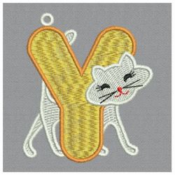 FSL Cat Alphabet 25 machine embroidery designs