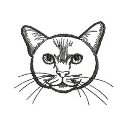 Cat Outlines 14(Sm)