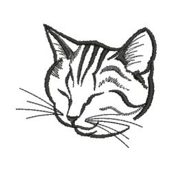 Cat Outlines 16(Sm)
