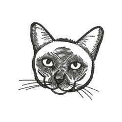 Cat Outlines 20(Sm)