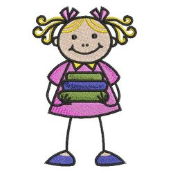 School Days machine embroidery designs