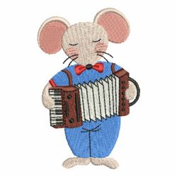 Mouse Band machine embroidery designs