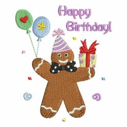 Happy Gingerbread 10 machine embroidery designs