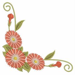 Bright Blossoms 04 machine embroidery designs