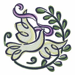 Heirloom Doves 07 machine embroidery designs