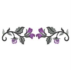 Brush Painting Pansies 10(Md) machine embroidery designs