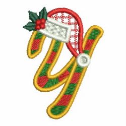 Christmas Holly Alphabet 25 machine embroidery designs