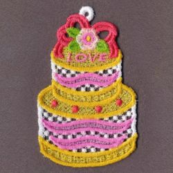 FSL Wedding Cake 07 machine embroidery designs