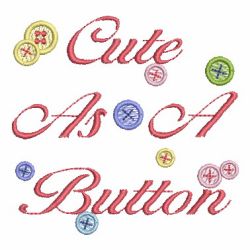 Cute As A Button 2 12