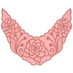 Organza Necklines 05 machine embroidery designs