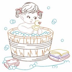 Vintage Bathing Baby 05(Md)