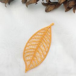 Organza Leaves 04 machine embroidery designs