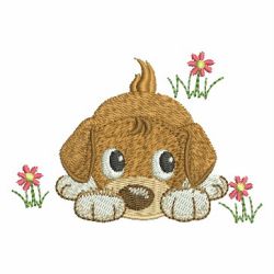 Cute Puppy 3 12 machine embroidery designs