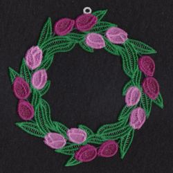 FSL Floral Wreath machine embroidery designs