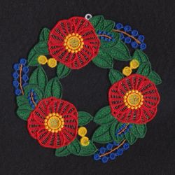 FSL Floral Wreath 07 machine embroidery designs