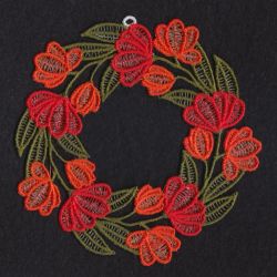 FSL Floral Wreath 10 machine embroidery designs