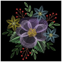 Blooming Garden 5 07(Md) machine embroidery designs