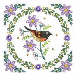 Birds In Flowers 02