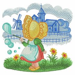 Sunbonnet Fun 3 04(Lg) machine embroidery designs