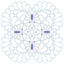 Trapunto Butterfly Quilt Block 11(Lg) machine embroidery designs