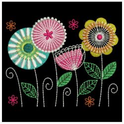 Fantasy Flowers 10 machine embroidery designs