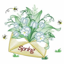 Spring Blooms 10(Lg) machine embroidery designs