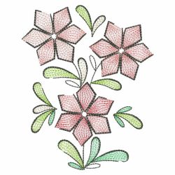 Doodle Flowers 4 10(Sm) machine embroidery designs