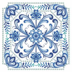 Delft Blue Quilt Block 2 07(Lg) machine embroidery designs