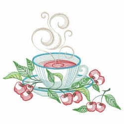 Spring Tea Party(Lg) machine embroidery designs