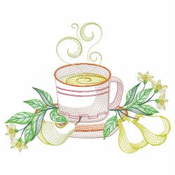 Spring Tea Party 03(Lg) machine embroidery designs