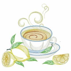 Spring Tea Party 04(Lg) machine embroidery designs