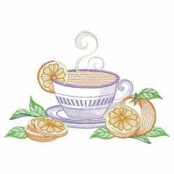 Spring Tea Party 05(Lg) machine embroidery designs