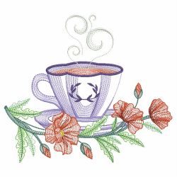 Spring Tea Party 10(Sm) machine embroidery designs