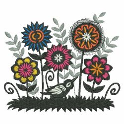 Fantasy Garden 02(Sm) machine embroidery designs