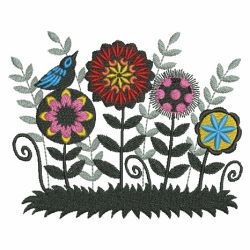 Fantasy Garden 03(Lg) machine embroidery designs